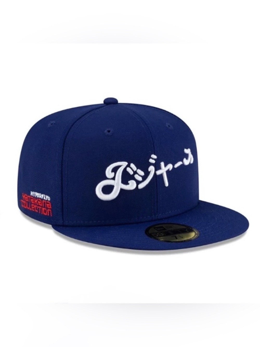 New Era - MLB Hat - LA Dodgers x Hyperfly Katakana 59FIFTY Fitted Cap - Blue
